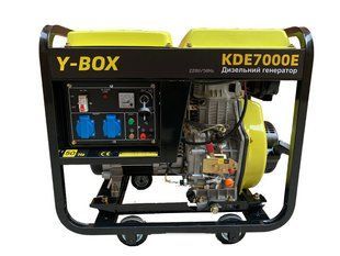 Генератор дизель KDE7000S 4.5/5.0KW однофазний, 220V, безшумний (двигун 186FE) YBX 58802 фото