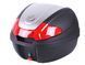Кофр (багажник) для мотоцикла задний TT AGRO MOTO YM-0830 (V-30L) 41&times;41&times;32 черный с красным 2784 фото 1