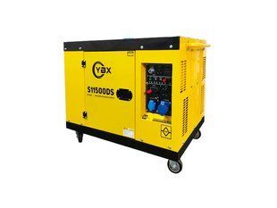Генератор дизель S11500DS 10KW (однофазный+свеча накала) бесшумный YBX 46064 фото
